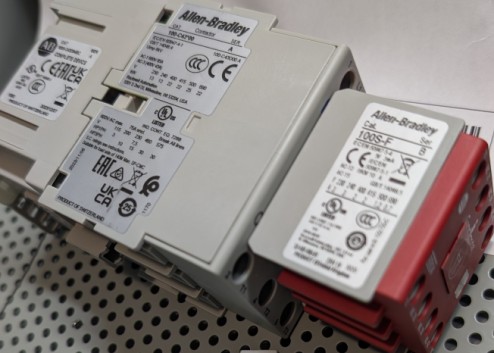 Manual Transfer Switch Located in the basement